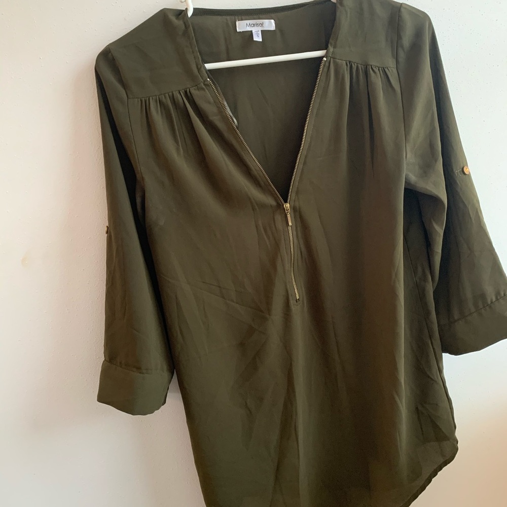 Mariso! Zipper Top